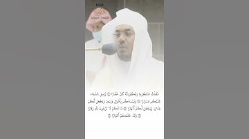 تلاوة خاشعة من سورة نوح بصوت الشيخ ياسر الدوسري