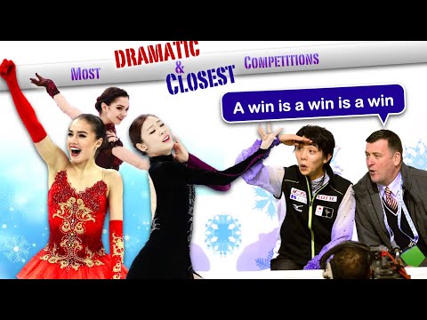 Closest competitions in Figure Skating | Dramatic and Controversial wins on Ice