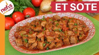 YUMUŞACIK 💯 ET SOTE YEMEĞİ TARİFİ😋