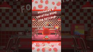 Designing Ketchup’s Dream Vacation Home 🍅 | ACNH Happy Home Paradise DLC #animalcrossing #ketchup