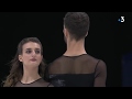 Le programme libre de Gabriella Papadakis et de Guillaume Cizeron lors du championnat d'Europe 2020