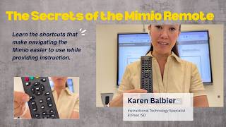 The Secrets of the Mimio Remote