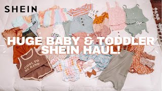 HUGE SHEIN BABY \& TODDLER HAUL FOR SUMMER 2022! | Emma Donaldson