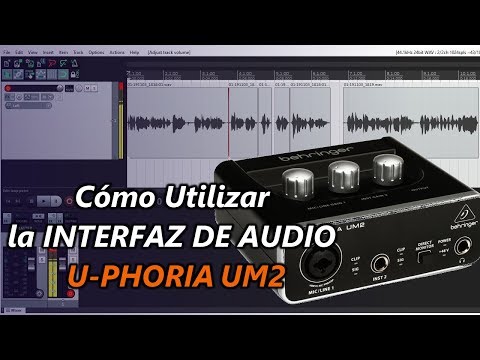👉 Cómo Conectar la Interfaz de AUDIO Behringer U-PHORIA UM2