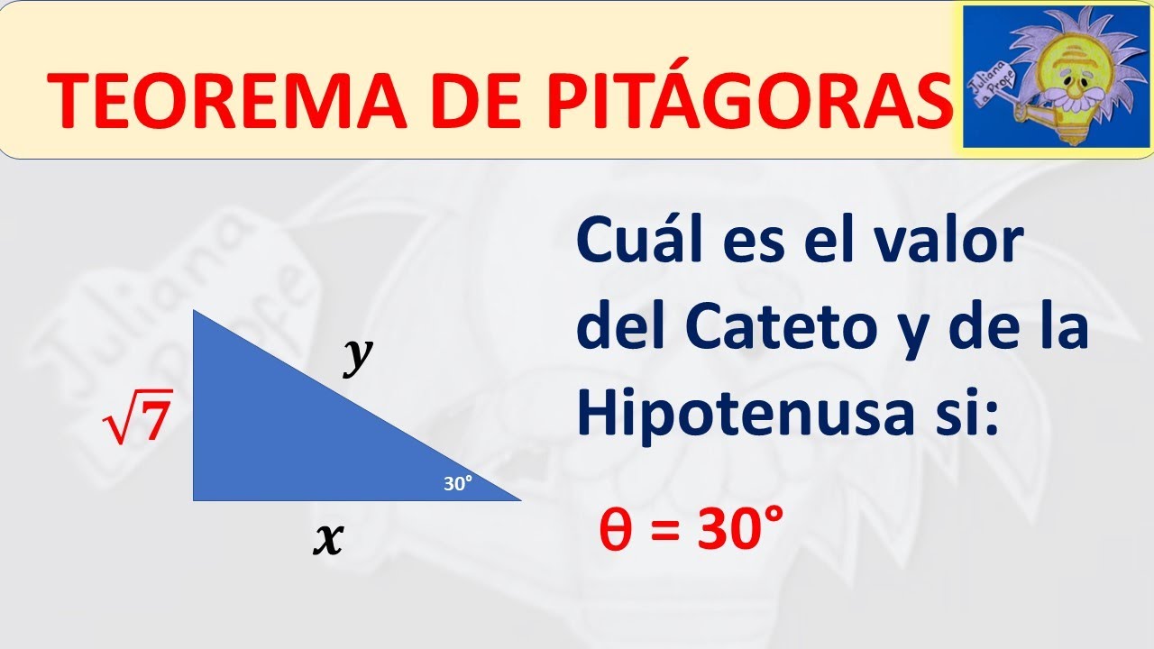 📐 Cómo Calcular El Cateto Adyacente Y La Hipotenusa Conociendo El