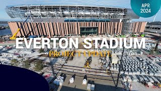 FAN PLAZA PROGRESS AT EVERTON STADIUM!