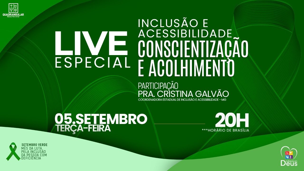 Setembro Verde "Inclusão e Acessibilidade"