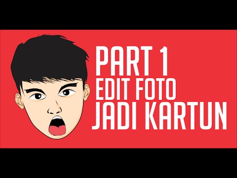 Cara Edit  Foto  Jadi Kartun  Part 1 YouTube