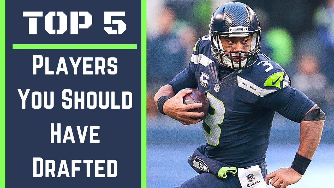 Top 5 Players You Should Have Drafted 2017 Fantasy Football YouTube