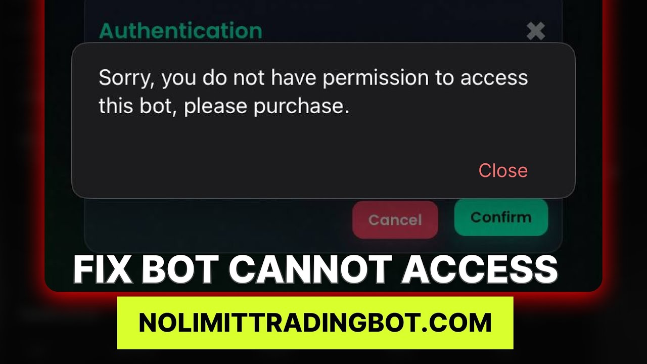 HOW TO FIX BOT CANNOT ACCESS AFTER PURCHASE | DIGIT MATCH BOT