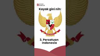 Masih inget gak cara baca urutan LAMBANG PANCASILA?