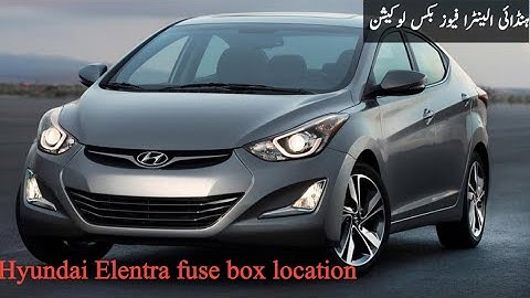 Hyundai Elantra Fuse Box Location | Engine Bay & Interior Fuse Panel Guide