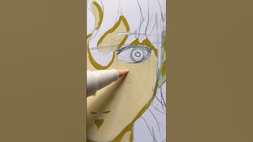 Trying Arrtx’s acrylic marker #art #animedrawing #drawing