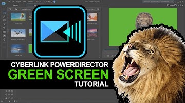CYBERLINK POWERDIRECTOR GREEN SCREEN Tutorial (TAGALOG)