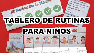 ESTRATEGIAS PARA CREAR BUENOS HÁBITOS Y RUTINAS EN LOS NIÑOS