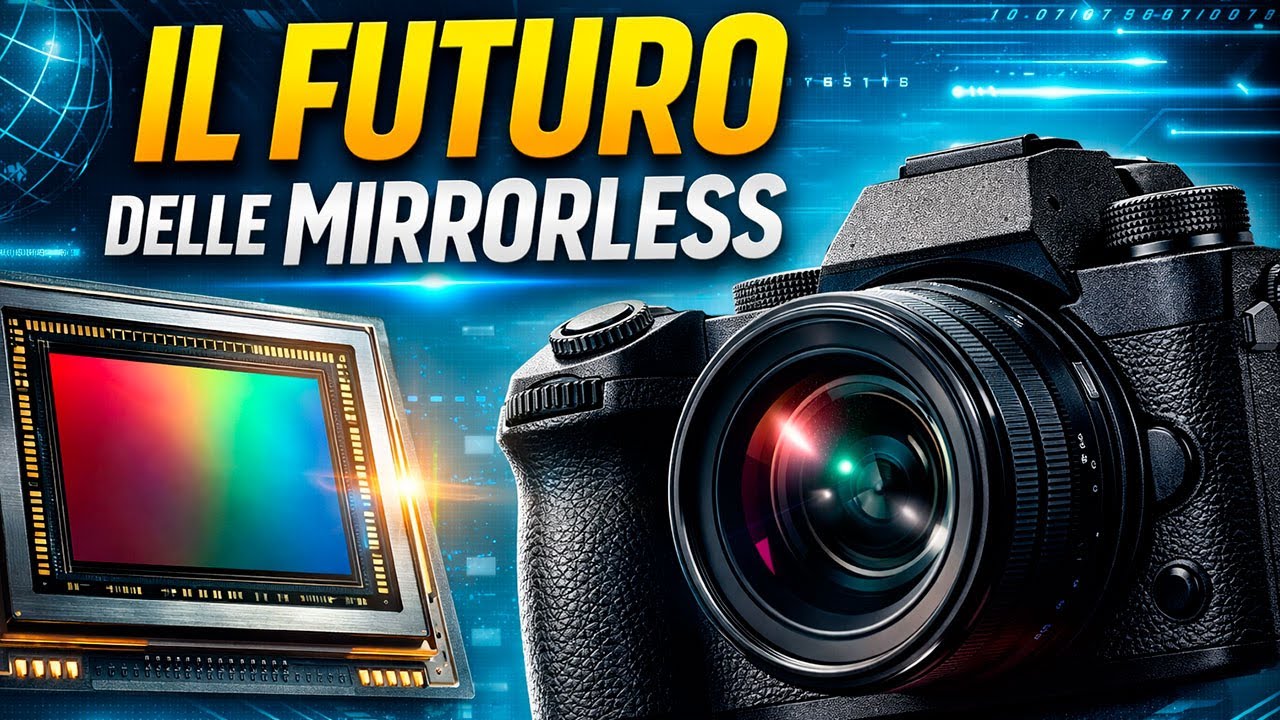 Il futuro delle fotocamere mirrorless (2026–2028): cosa sta davvero cambiando