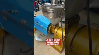 Zx oil press and oil filter for Small oil press line #oilpress #oilmaking #oilmill #oilexpeller