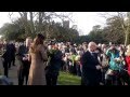 The Duchess of Cambridge at Sandringham looking Blooming lovely 2014