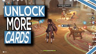 How To Unlock More Character Cards In Genshin Impact