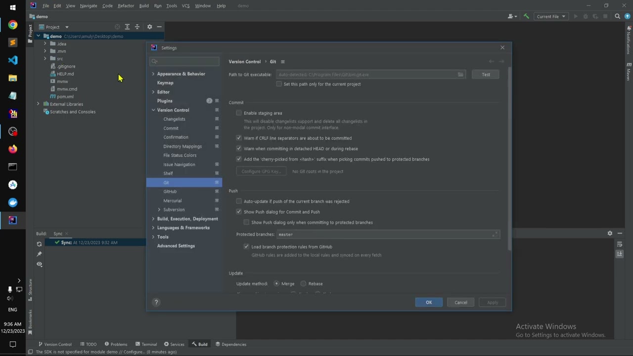 Fixed: cannot resolve maven home intellij