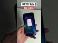 🔥 iOS 26.1 Beta 2 New Features #shorts #ytshorts #youtubeshorts #ios26newfeatures #techbag #ios26
