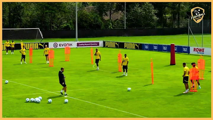 Borussia Dortmund - Dynamic Five Balls Finishing Drill By Nuri Sahin