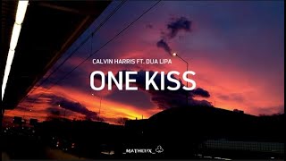 Calvin Harris, Dua Lipa - One Kiss (Lyrics) Resimi