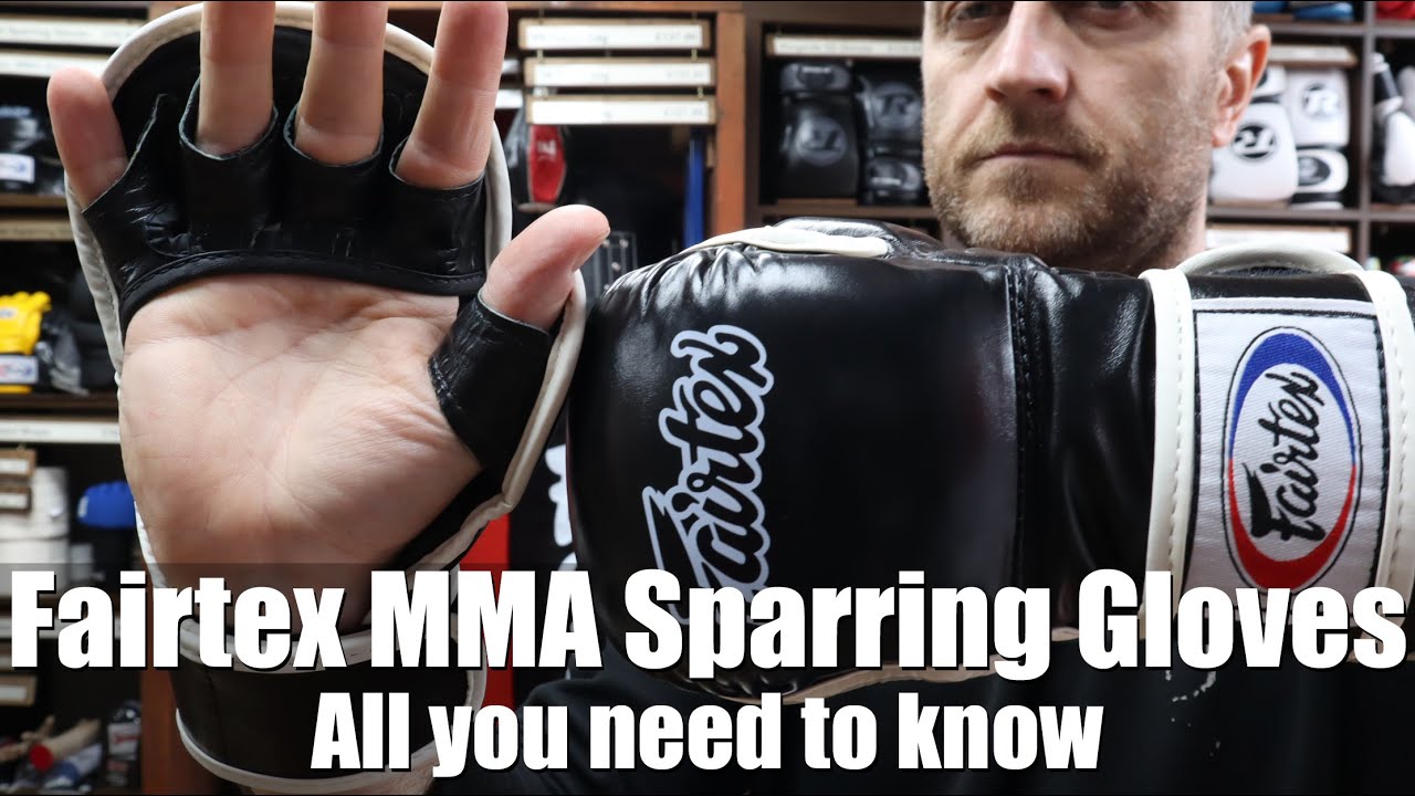  RDX MMA Gloves Sparring Grappling, Hybrid Open Palm