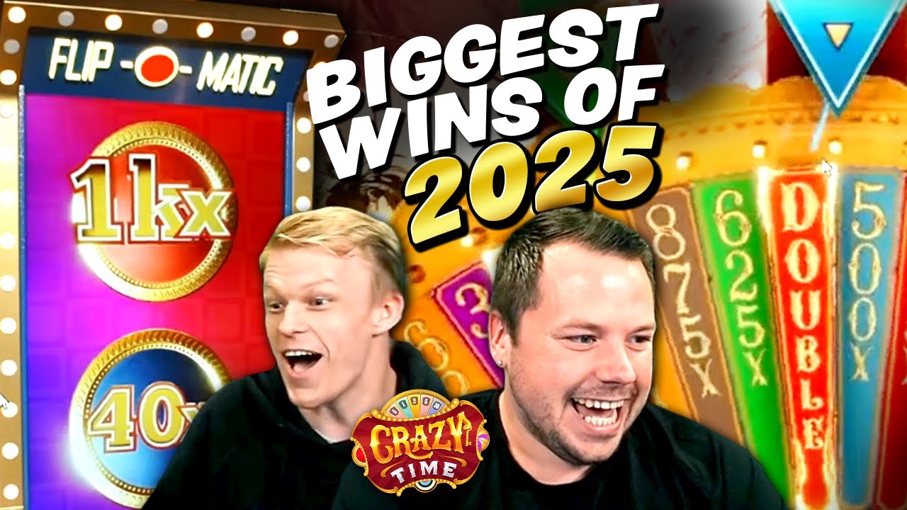 Top 3 Biggest Wins on Crazy Time 2025? - YouTube