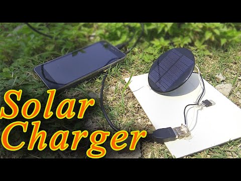 How to make Solar Mobile charger-Charge your mobile from