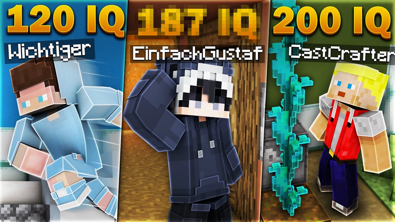 Wer Ist Der Beste Spieler Der Welt Minewcraft Insgesamt WER ist der INTELLIGENTESTE MINECRAFT SPIELER? - YouTube