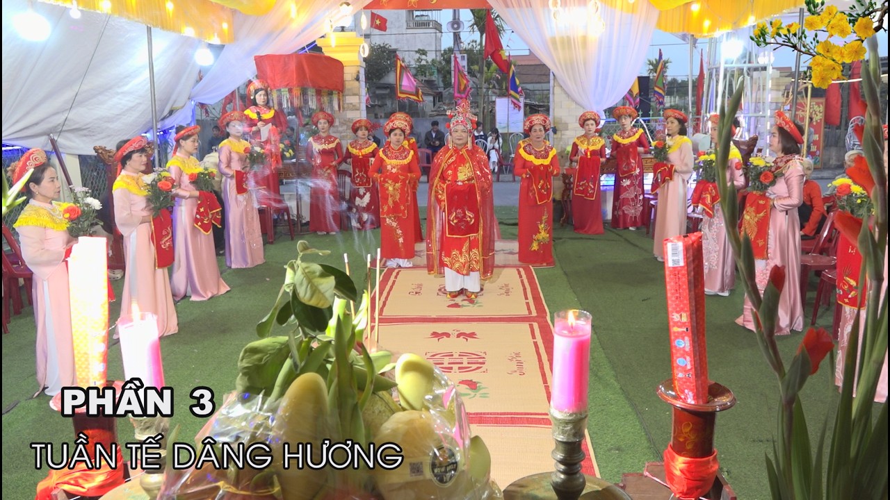 HỌ PHẠM PHÚC TỘC THÔN HẠ CHÍNH LỄ RƯỚC VĂN KHAO XUÂN TẾ TỔ 2026 PHẦN 3