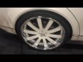 MATTE WHITE MAYBACH ON 24 IN FORGIATOS 2012 DUB SHOW PHOENIX AZ