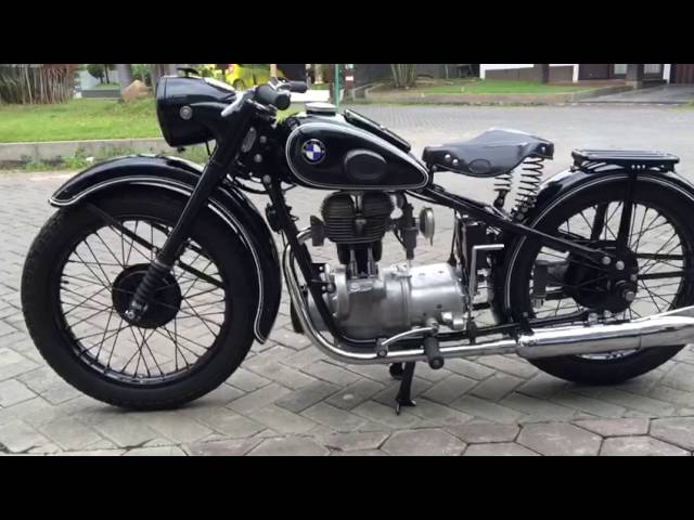 #phm.55800 Photo BMW R24 1948 Moto Motorcycle 