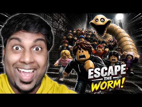 Climbing ROBLOX Scary Worm Tower with my Bokkals was Fun 😂