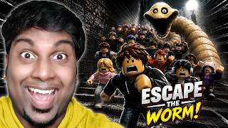 Climbing ROBLOX Scary Worm Tower with my Bokkals was Fun 😂 screenshot 2