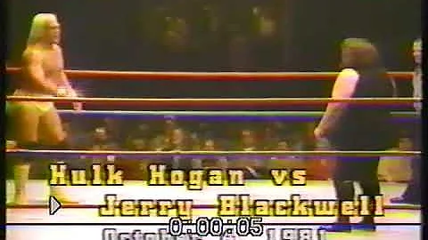 Hulk Hogan vs Jerry Blackwell