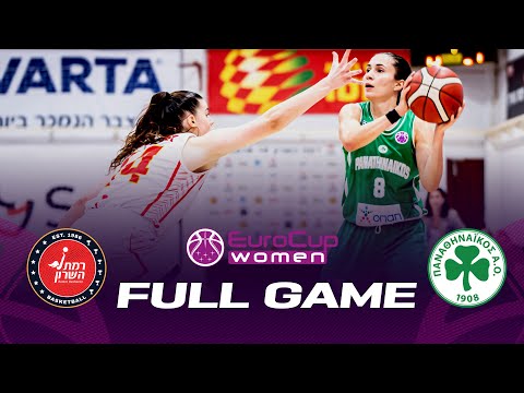 Ramat Hasharon v Panathinaikos A.C. | Full Basketball Game | EuroCup Women 2022-23