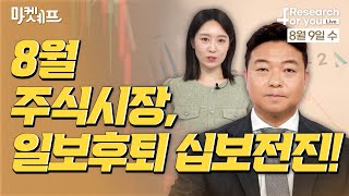 [마켓 Chef] 8월 주식시장, 일보후퇴 십보전진!