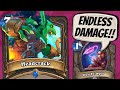 ENDLESS DAMAGE?? Headcrack + Penflinger INSANE in Control Rogue! | Scholomance Academy | Hearthstone