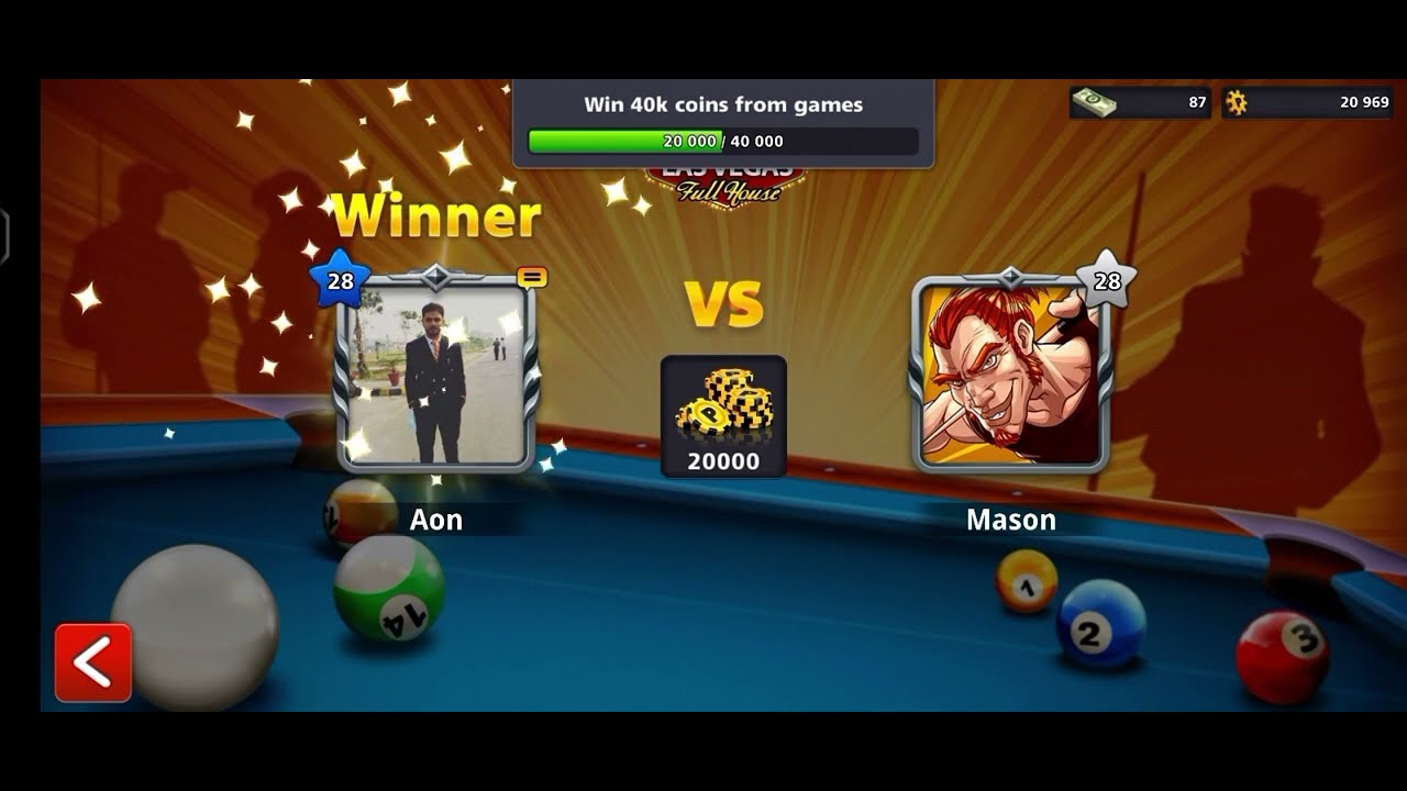 #8ballpool #8ball #8ballpoolvideos 8ballpool Game Play /Winner - YouTube
