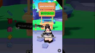 Please offline donate so I can save up I only have 10 robux