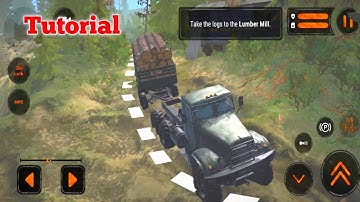 How To Play -  MudRunner | Tutorial Video For Android | Tiger Karan Gaming...