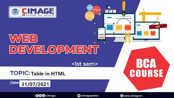 TABLE-BCA-PPU-445-1st Sem (2020-2023) By Nilesh Sir Dt:31/07/2021,CIMAGE PATNA