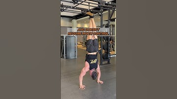 Band-assisted handstand push-ups: 2 methods