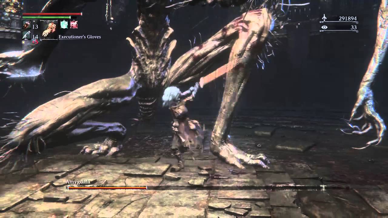 Bloodborne Defiled Amygdala safest strategy