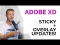 Adobe XD's 2 New Awesome Features! Fixed Elements & Overlays Tutorial