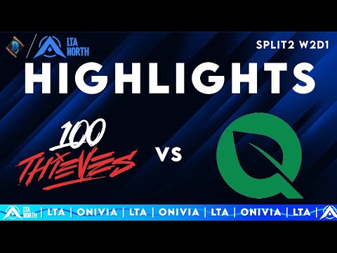 100T vs FLY Highlights | LTA North 2025 Split 2 | 100 Thieves vs FlyQuest by Onivia