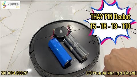Thay Pin Ecovacs Deebot T5 Hero tại nhà có khó không ???