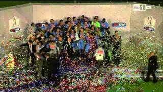 Premiazione Supercoppa Italiana 2014, Napoli - Juventus 8 a 7 dcr